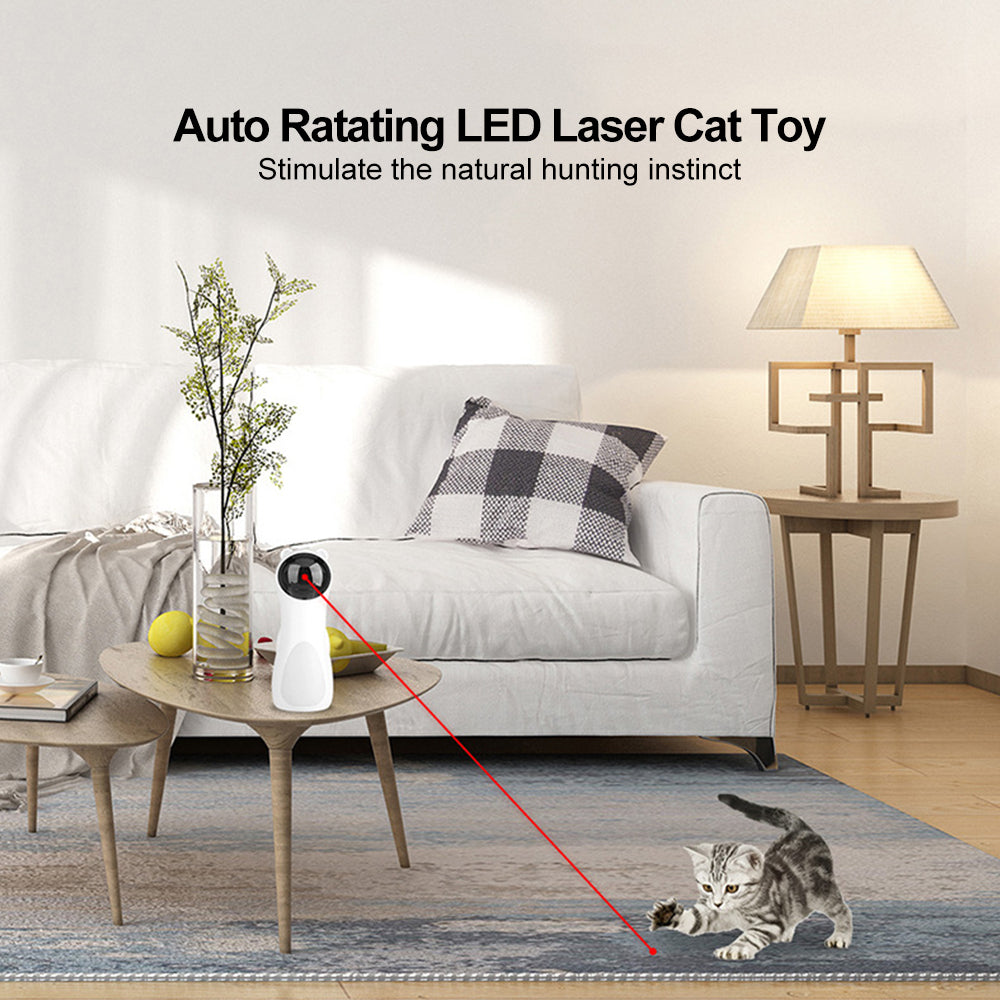 Red Laser Cat Toy Bear – Chase & Play!