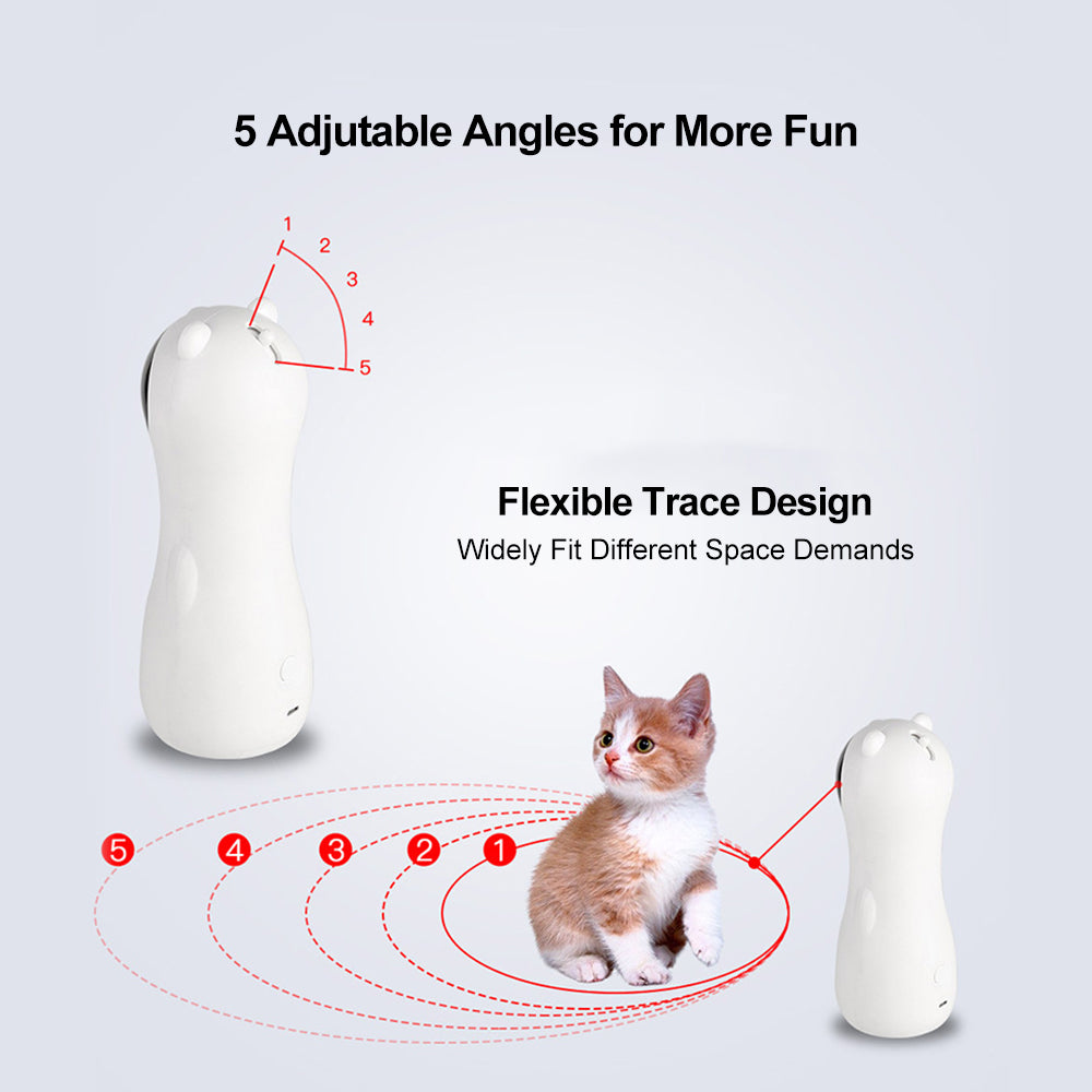 Red Laser Cat Toy Bear – Chase & Play!