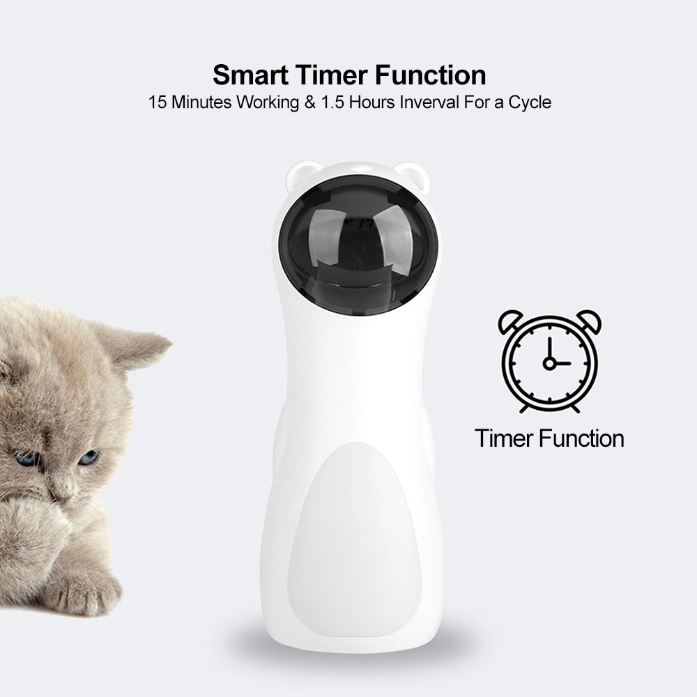 Red Laser Cat Toy Bear – Chase & Play!
